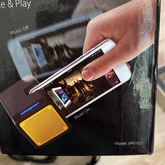 Xoopar sonar wireless speaker. See picture for compatibility. Never used - Picture 2 of 5
